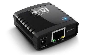 Sabrent USB 2.0 Server Sharedevice Network Hub PS-8697 controlador