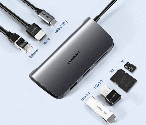 UGREEN Premium 7-in-1 USB-C Hub for MacBook Descargar driver