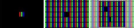 Un píxel roto o 'muerto' es un píxel cuyo transistor ha dejado de funcionar