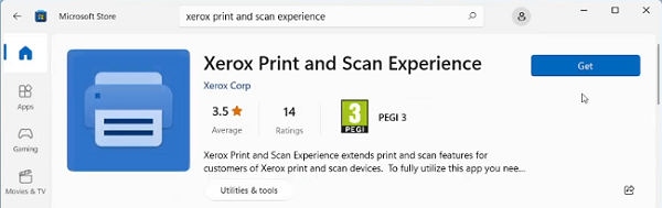 Software para imprimir y escanear documentos y fotografías.
