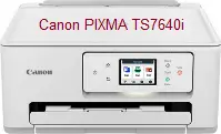Canon PIXMA TS7640i controladores (drivers) de impresora y escáner