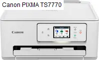 Canon PIXMA TS7770 controladores (drivers) de impresora y escáner