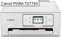 Canon PIXMA TS7780 controladores (drivers) de impresora y escáner